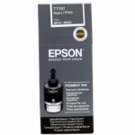 Flacon pigment Epson T7741 original, pentru imprimantele L655, M100, M105, M200, 140 ml, negru