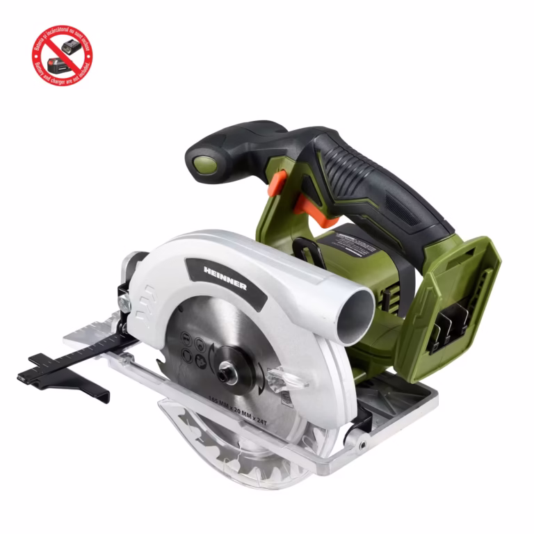 Fierastrau circular Heinner HR-LFC001, 18 V, 165 mm dimensiune lama, 4200 RPM, tehnologie OnePower, fara acumulator/incarcator