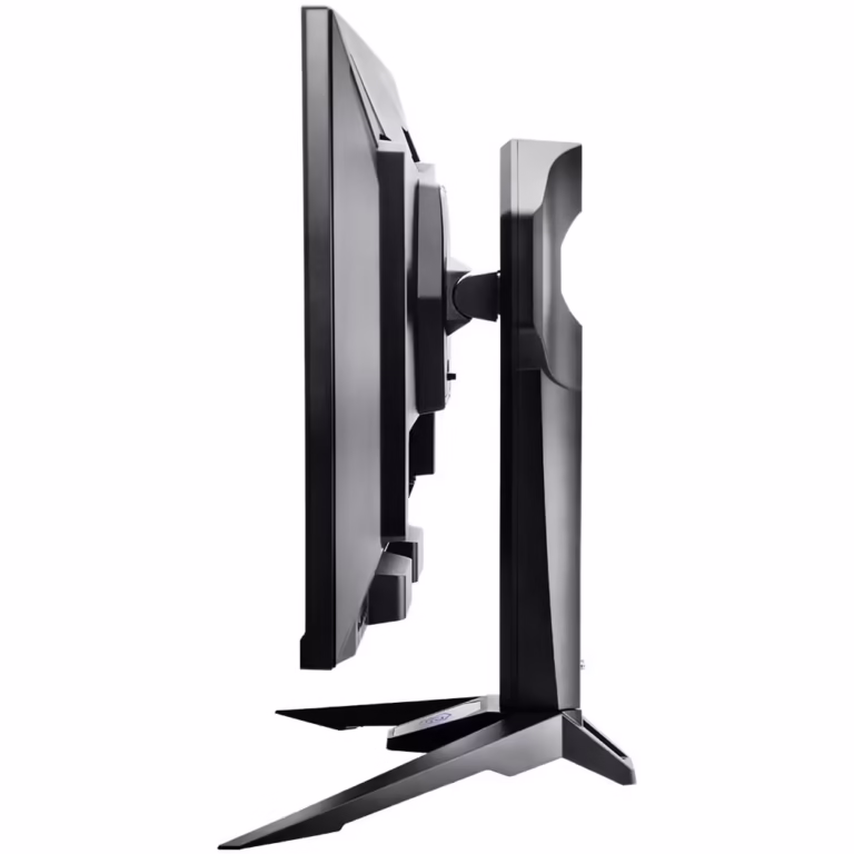 Monitor Gaming LED IPS ASRock PG27QFT2A 27″ QHD (2560×1440), 180Hz, 1ms, AMD FreeSync™, VESA DisplayHDR™ 400, 90% DCI-P3 / 99% sRGB Color Space, Antena WiFi, 2x HDMI, Display Port, Jack, Pivot, VESA, negru