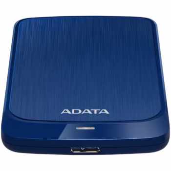 HDD extern ADATA HV320 Slim 2TB, Shock Sensor, 2.5″, USB 3.2, Albastru