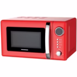 Cuptor cu microunde HEINNER HMW-20GRD, 20 l, 700 W, Grill, Electronic, Rosu