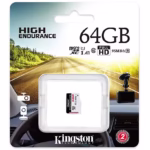 Card de memorie Kingston MicroSDXC Endurance, 64GB, 95R/30W, Clasa 10, UHS-I