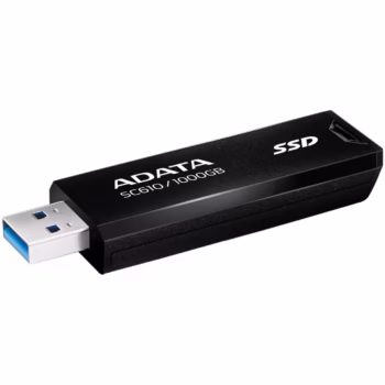 SSD extern ADATA SC610, 1TB, USB 3.2 Gen2, negru