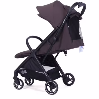 Carucior sport pentru bebelusi cu sistem autofold U-Grow, de la nastere, pana la 22 kg, gri