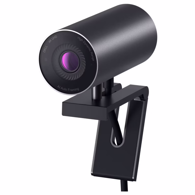 Camera web Dell UltraSharp WB7022 4K, Negru