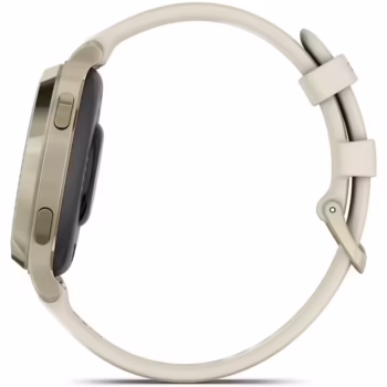 Smartwatch Garmin Lily 2 Active, 38mm, GPS, curea silicon, Lunar Gold/Bone