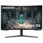 Monitor gaming LED VA curbat Samsung 32″, QHD, Display Port, 1ms, 240Hz, Vesa, FreeSync Premium Pro, Vesa, Negru