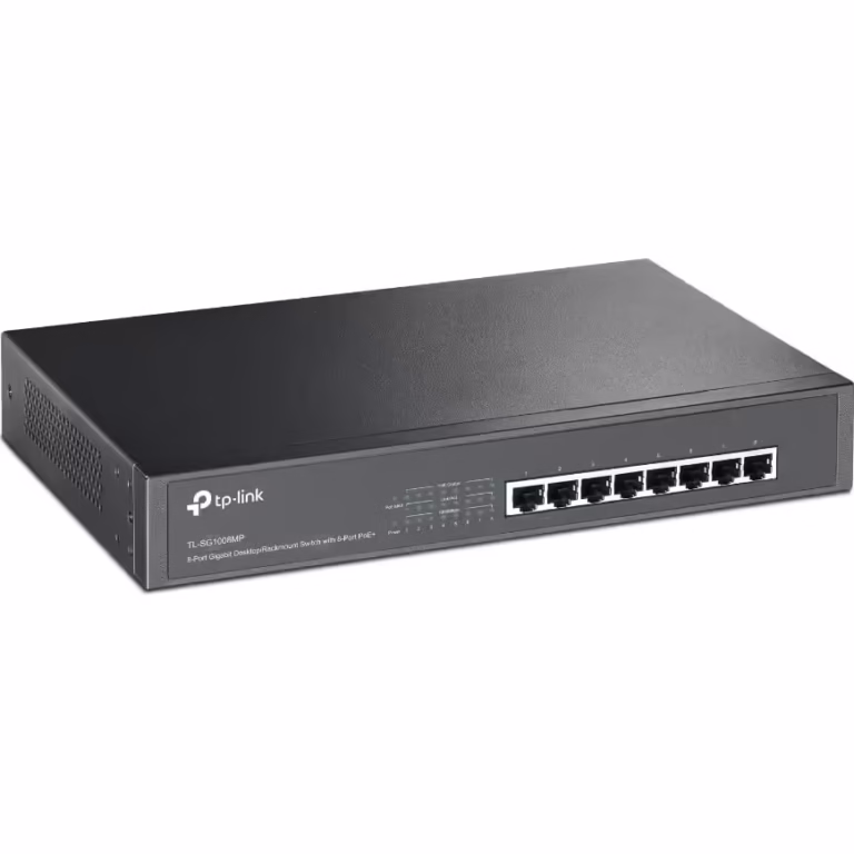 Switch TP-Link TL-SG1008MP, 8 Porturi Gigabit PoE+