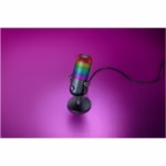 Microfon Razer Seiren V3 Chroma RGB USB, frecventa raspuns 20 Hz -20000 Hz, sensibilitate 34 Db, Negru
