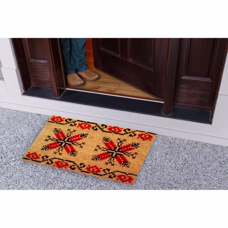 Covoras intrare 40 x 60 cm, model traditional din Dobrogea