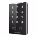 Cititor de proximitate MIFAR, cod QR, Wiegand, RS-485, tastatura integrata -HIKVISION DS-K1109DKB-QR