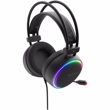 Casti gaming cu fir Genesis Neon 613 G2, sunet stereo, microfon, impendanta 32 Ohm, frecventa raspuns 20 – 20.000 Hz, lungime cablu 220cm, iluminare RGB, frecventa raspuns microfon 10 Hz – 10 KHz, sensibilitate -42dB, negru