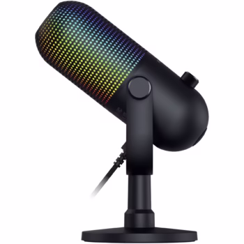 Microfon Razer Seiren V3 Chroma RGB USB, frecventa raspuns 20 Hz -20000 Hz, sensibilitate 34 Db, Negru