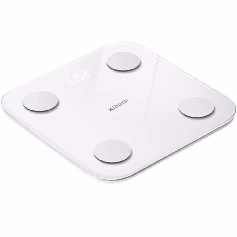 Cantar inteligent Xiaomi Body Composition Scale S400 BHR7793GL, 25 functii, aplicatie Xiaomi, capacitate de stocare pana la 36 profile max 150KG, alb