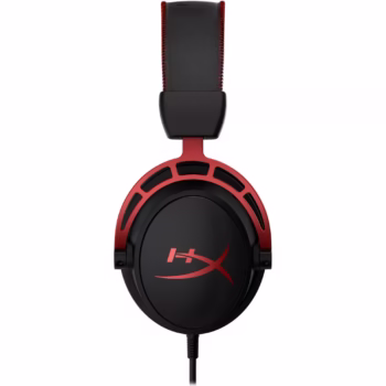 Casti gaming HyperX Cloud Alpha, drivere 50mm Dual Chamber, microfon detasabil cu noise cancelling, certificat Discord/TeamSpeak, spuma cu memorie, multiplatforma, negru/rosu