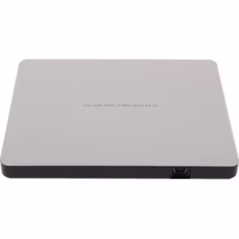 DVD Writer extern Hitachi-LG GP60NS60, Slim, Argintiu