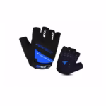 Manusi B-RACE cu gel Negru/Albastru, L