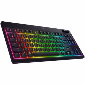 Tastatura mecanica wireless Razer Blackwidow V4 Low profile HyperSpeed TKL, switch Razer Low-profile Mechanical Switches (...