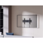 Suport TV de perete Serioux 37X86F, fix, 37″-86″ (93cm-218cm), Negru