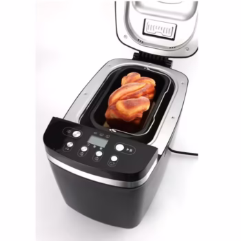 Masina de paine Heinner HBM-D850BK2P, 850W, Capacitate 900-1300g, 14 programe, Negru