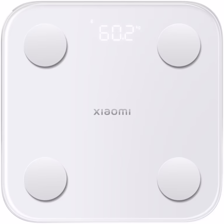 Cantar inteligent Xiaomi Body Composition Scale S400 BHR7793GL, 25 functii, aplicatie Xiaomi, capacitate de stocare pana la 36 profile max 150KG, alb