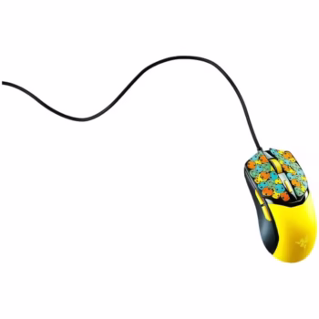 Mouse cu fir gaming Razer Cobra Pokemon Edition, rezolutie 8500DPI, 6 butoane programabile, iluminare Razer Chroma RGB