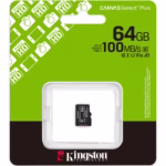 Card de Memorie MicroSDXC Kingston, 64GB, Select Plus, Clasa 10 UHS-I