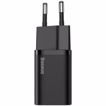 Incarcator Retea Baseus Super Si Quick Charger Type-C Black (20W)