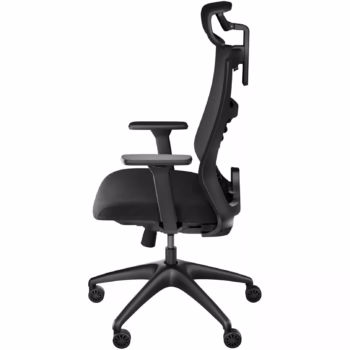 Scaun Gaming Genesis ASTAT 200 G2, Ergonomic, Tesatura Mesh PureFlow, Spatar Exoschelet Ajustabil 135°, Tetiera si Cotiere Ajustabile 3D, Max 120 kg., Roti 60mm cu Invelis CareGlide Antiscratch, Negru