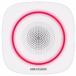 Sirena interior wireless AX PRO Hikvision DS-PS1-I-WE(Red Indicator); 868MHz two-way