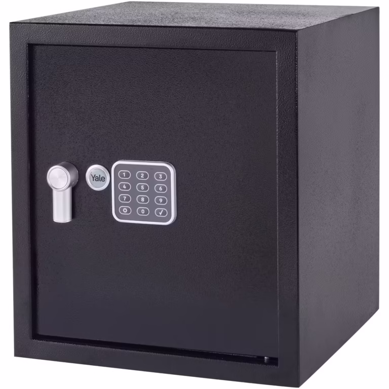 Seif Standard Birou Yale YSV/390/DB2 cu tastatura si cod pin 3 – 8 cifre, 2 chei