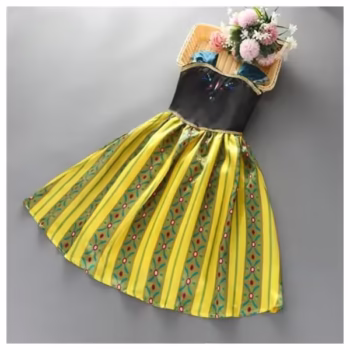 Rochie carnaval Anna Frozen, 7-9 ani , Multicolor, 130 cm