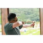 Set 300 bile metalice pentru airsoft si prastie 7 mm, argintiu