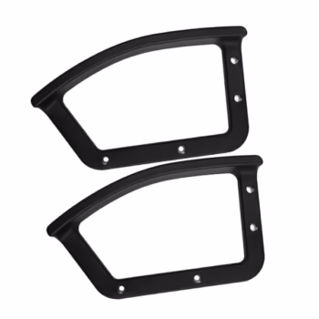 Set doua manere scaun birou standard, negru, 32 cm