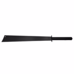 Set doua sabii vanatoare DEPOX®, maner metal, 81 cm/50 cm, negru, teaca inclusa