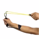 Set prastie metalica profesionala cu suport de incheietură si 200 bile 10 mm, metal, maner antiderapant, 18 cm