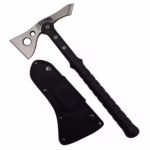 Set Topor Tactical Surivour, 38 cm si Sabie de vanatoare , Dragon Stance , DEPOX® , Cutit de aruncat si teaca incluse