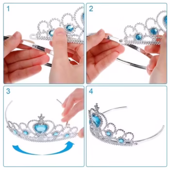 Set trei accesorii printesa Elsa Frozen ,DEPOX®, 3-12 ani