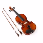 Vioara clasica din lemn 3/4 si arcus 1/8 suplimentar, DEPOX®, toc inclus