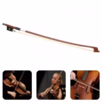 Vioara clasica din lemn 3/4 si arcus 1/8 suplimentar, DEPOX®, toc inclus, negru