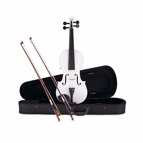 Set vioara clasica din lemn si arcus 1/8 suplimentar, DEPOX®, Marime 4/4, toc inclus Set vioara clasica din lemn si arcus 1/8 suplimentar, DEPOX®, Marime 4/4, toc inclus